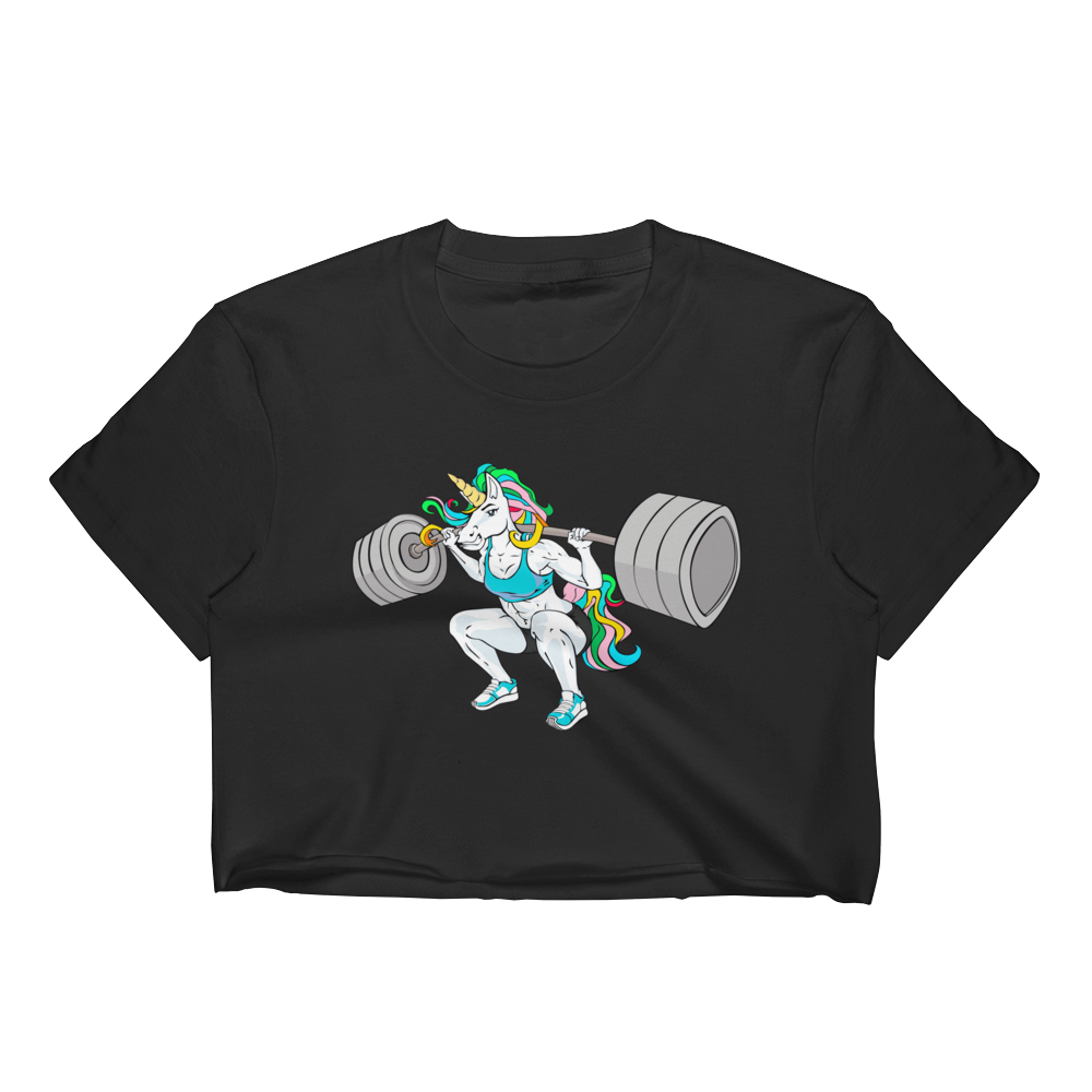 Unicorn Cropped T-Shirt