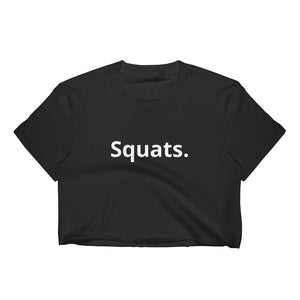 Squats Crop Top